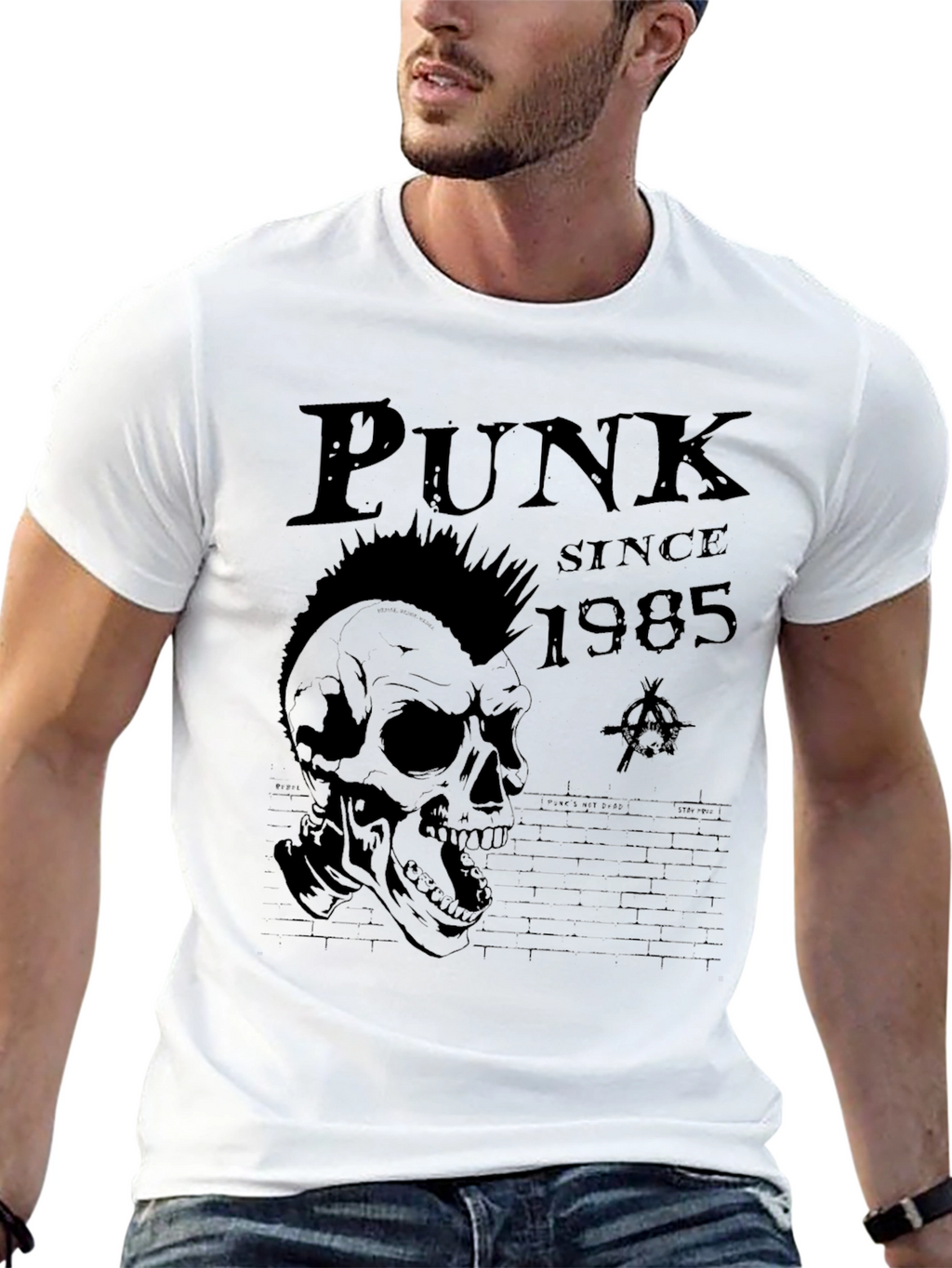 Punk Since 1985 Skull T-Shirt