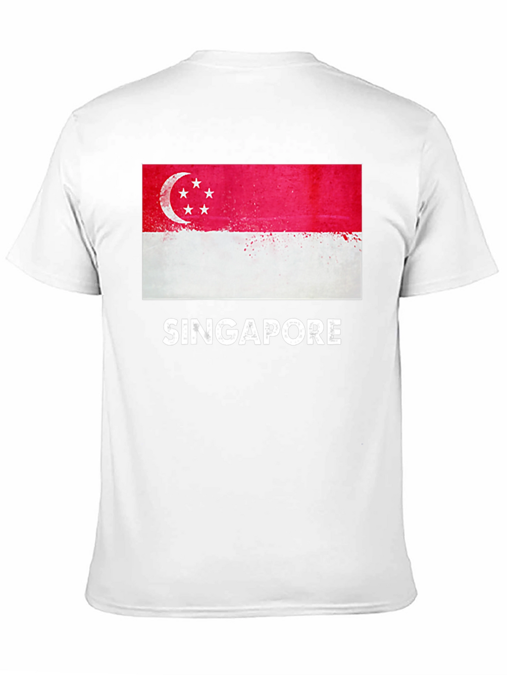 Singapore Flag T-Shirt - Patriotic Graphic Tee
