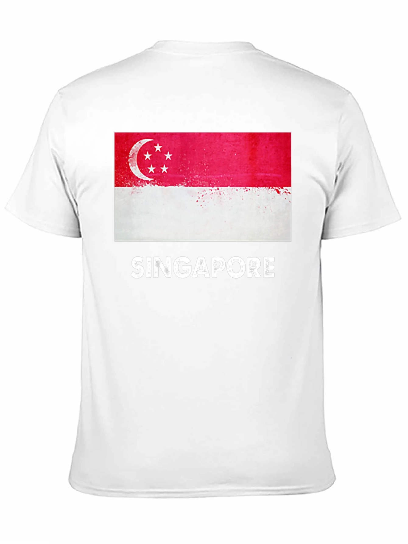 Singapore Flag T-Shirt - Patriotic Graphic Tee