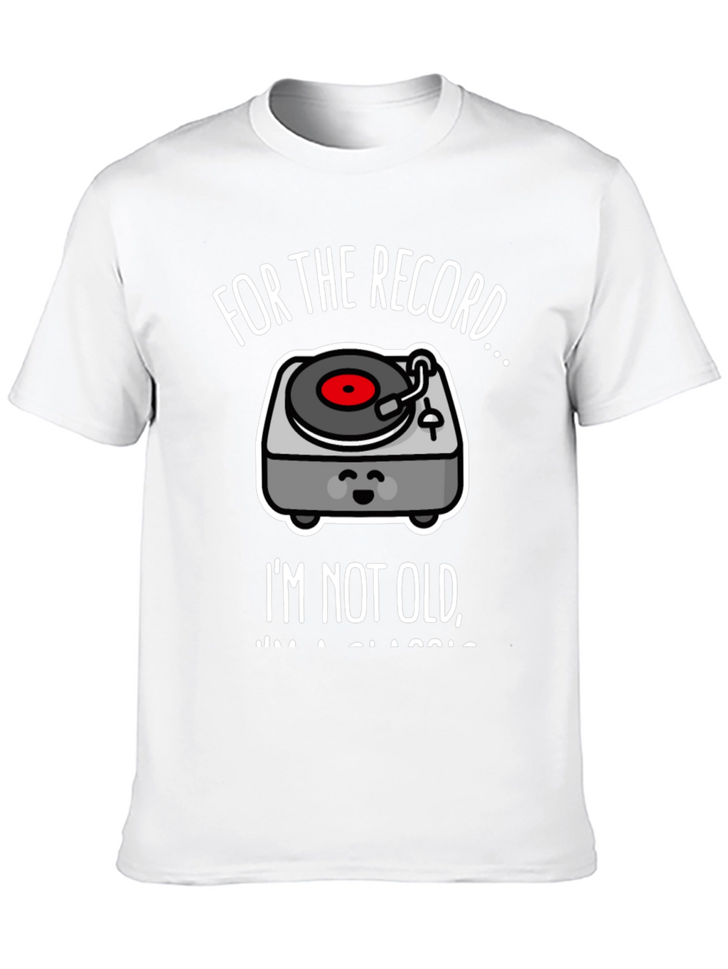 Classic Record Player Graphic Tee