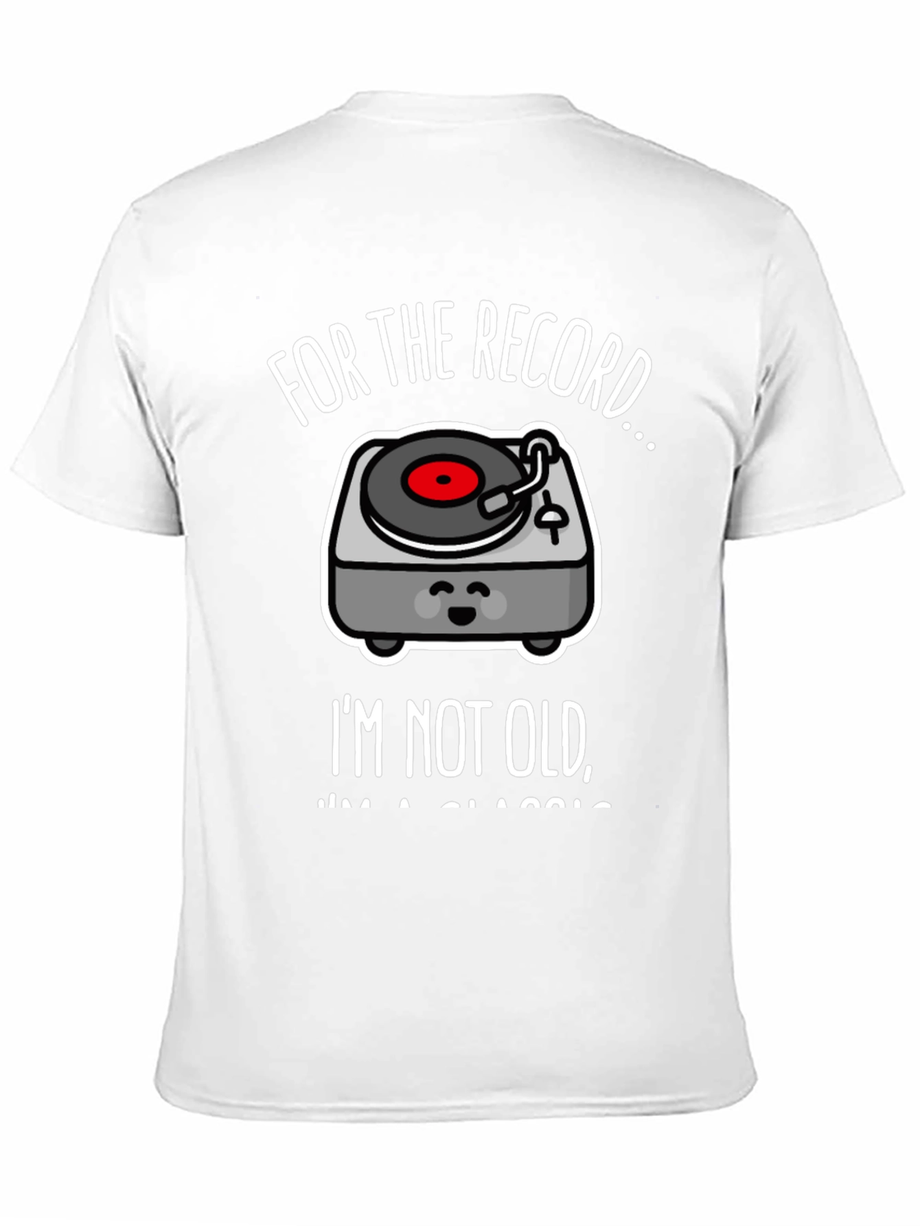 Classic Record Player Graphic Tee