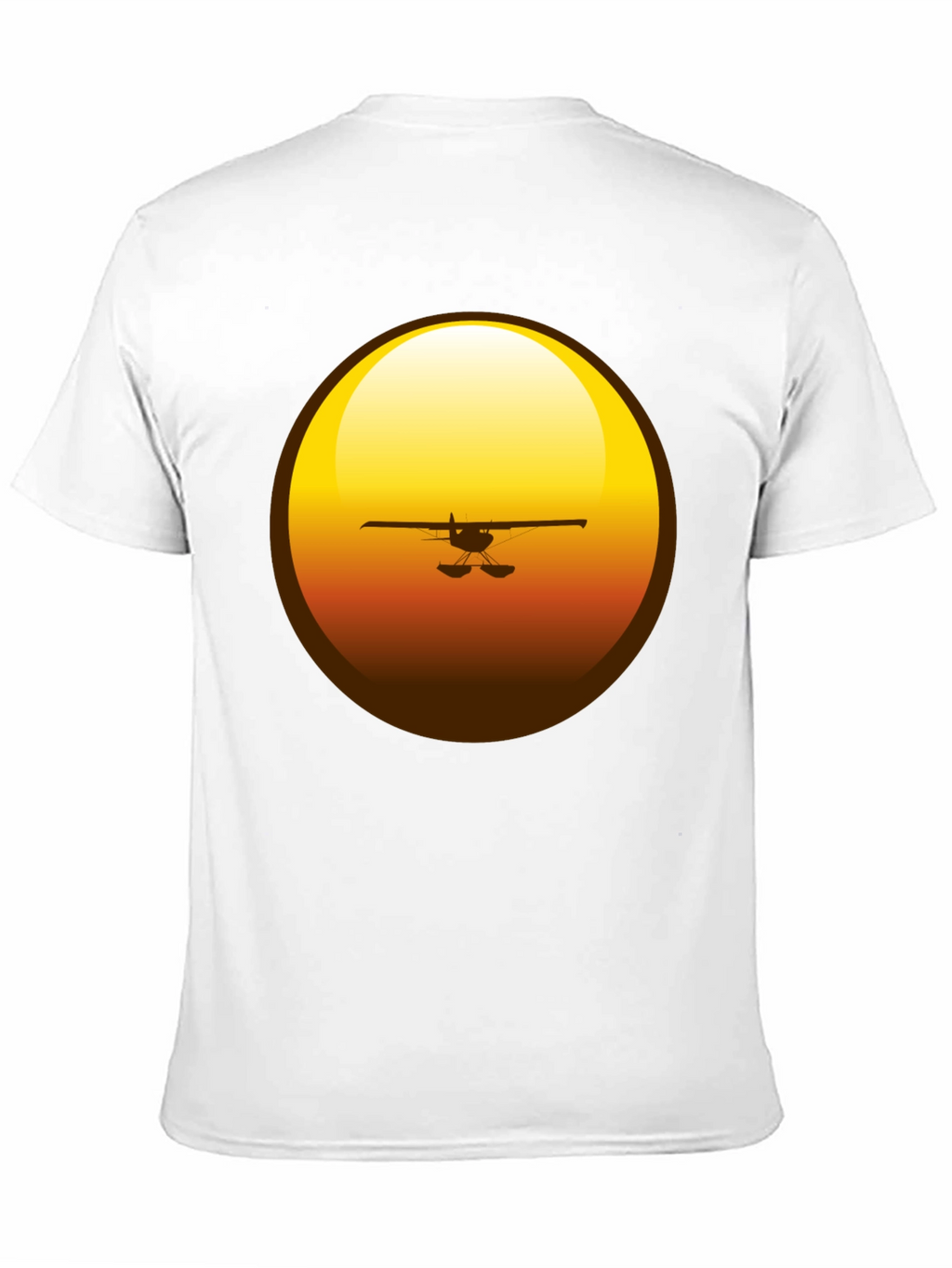Sunset Plane Graphic T-Shirt