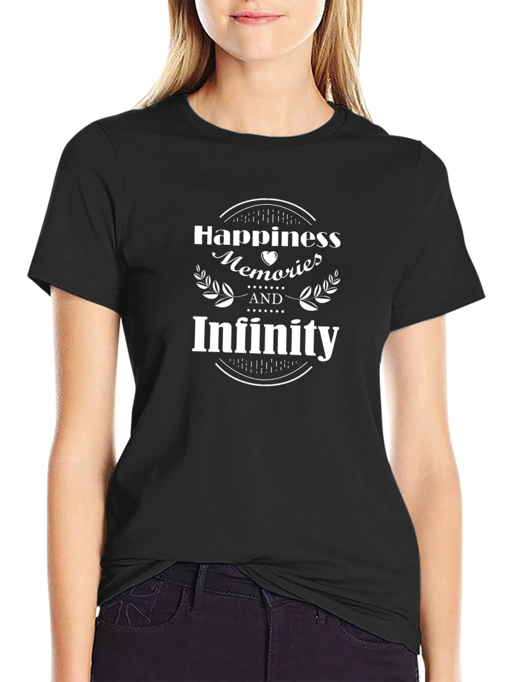 Happiness Memories and Infinity Graphic Tee