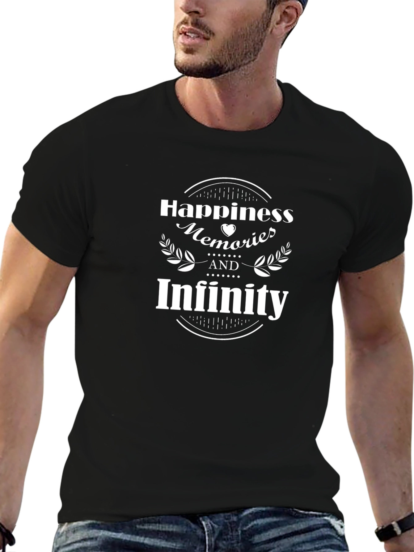 Happiness Memories and Infinity Graphic Tee