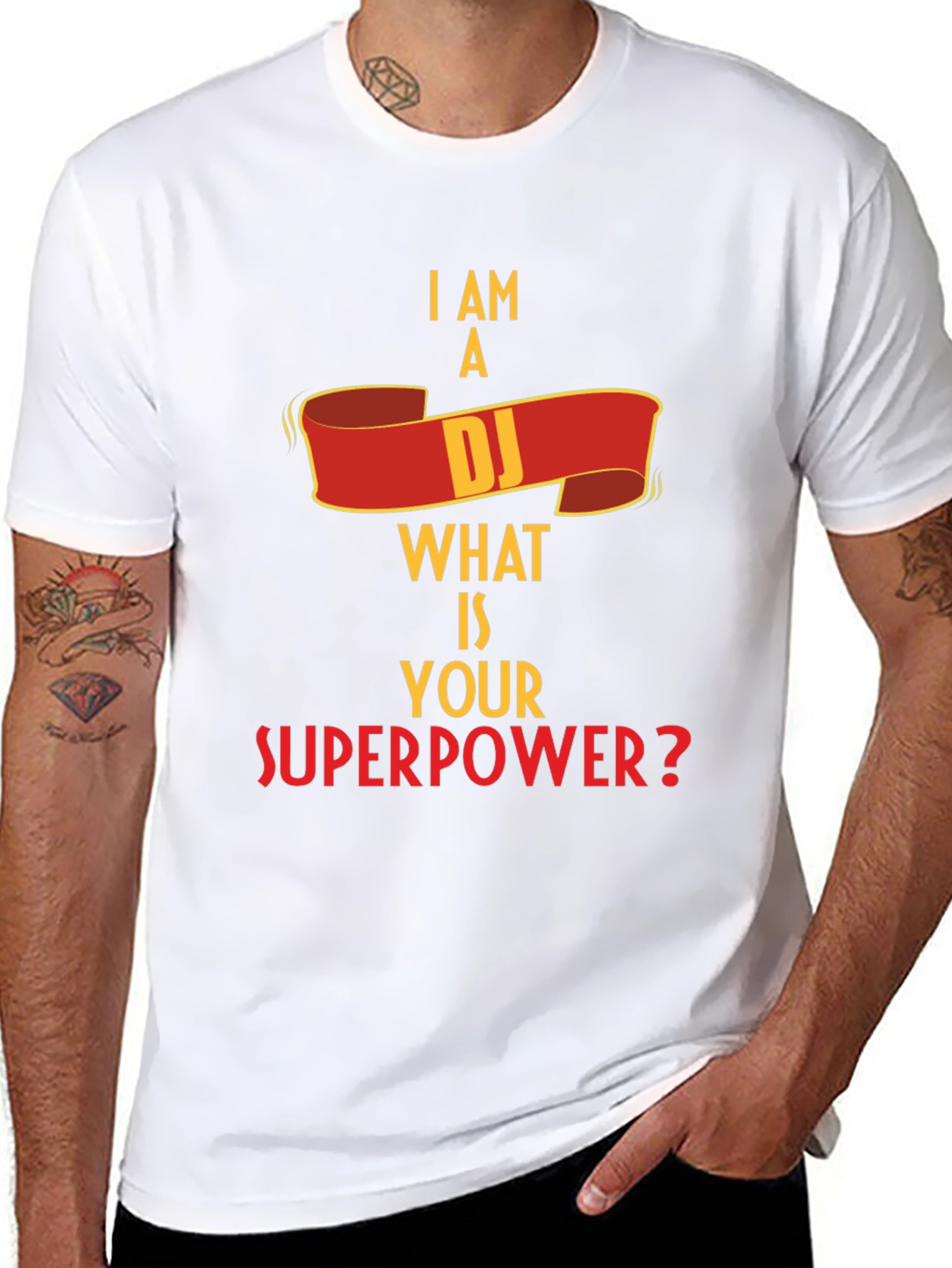 I Am A DJ What Is Your Superpower? T-Shirt