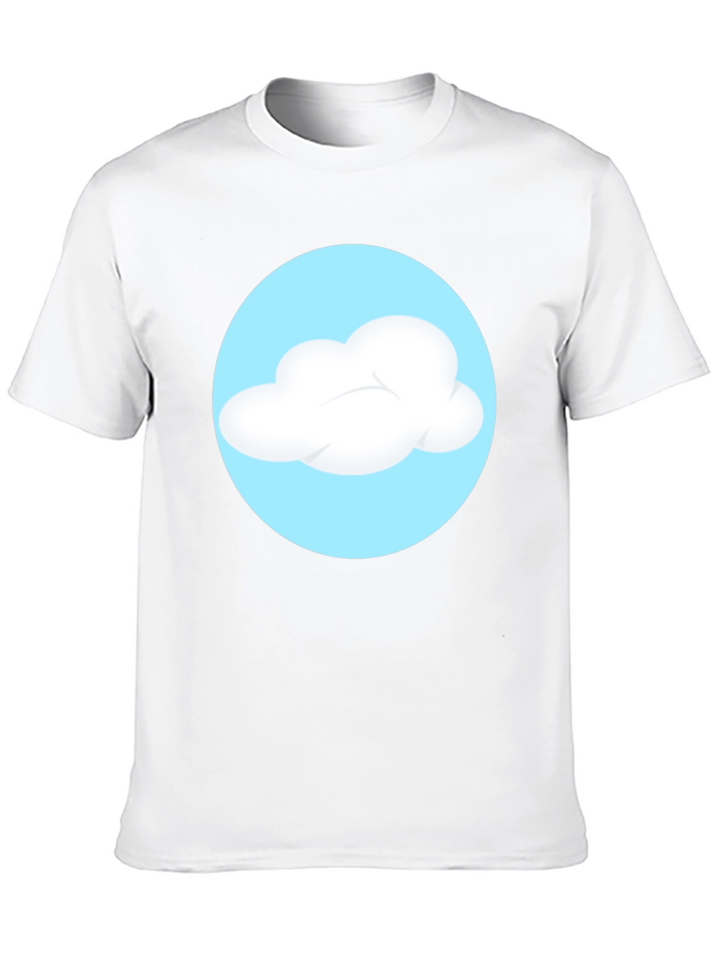 Cloud Graphic Black T-Shirt