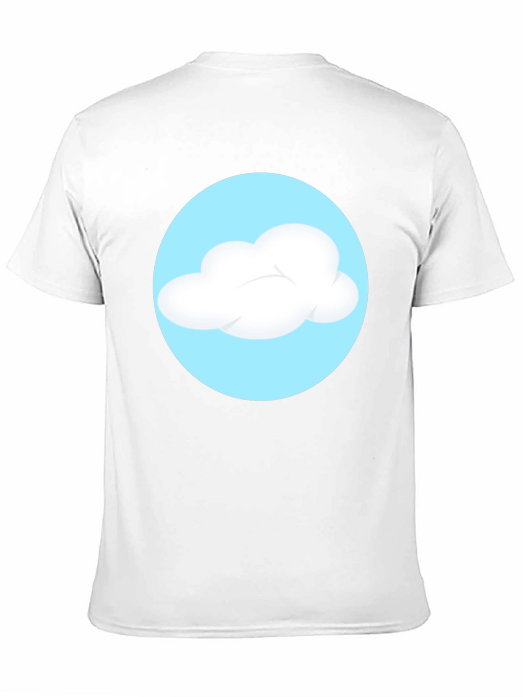 Cloud Graphic Black T-Shirt