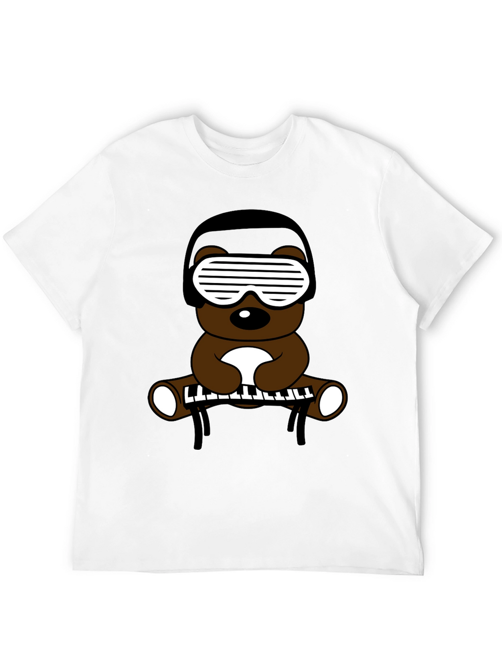 DJ Bear Graphic T-Shirt