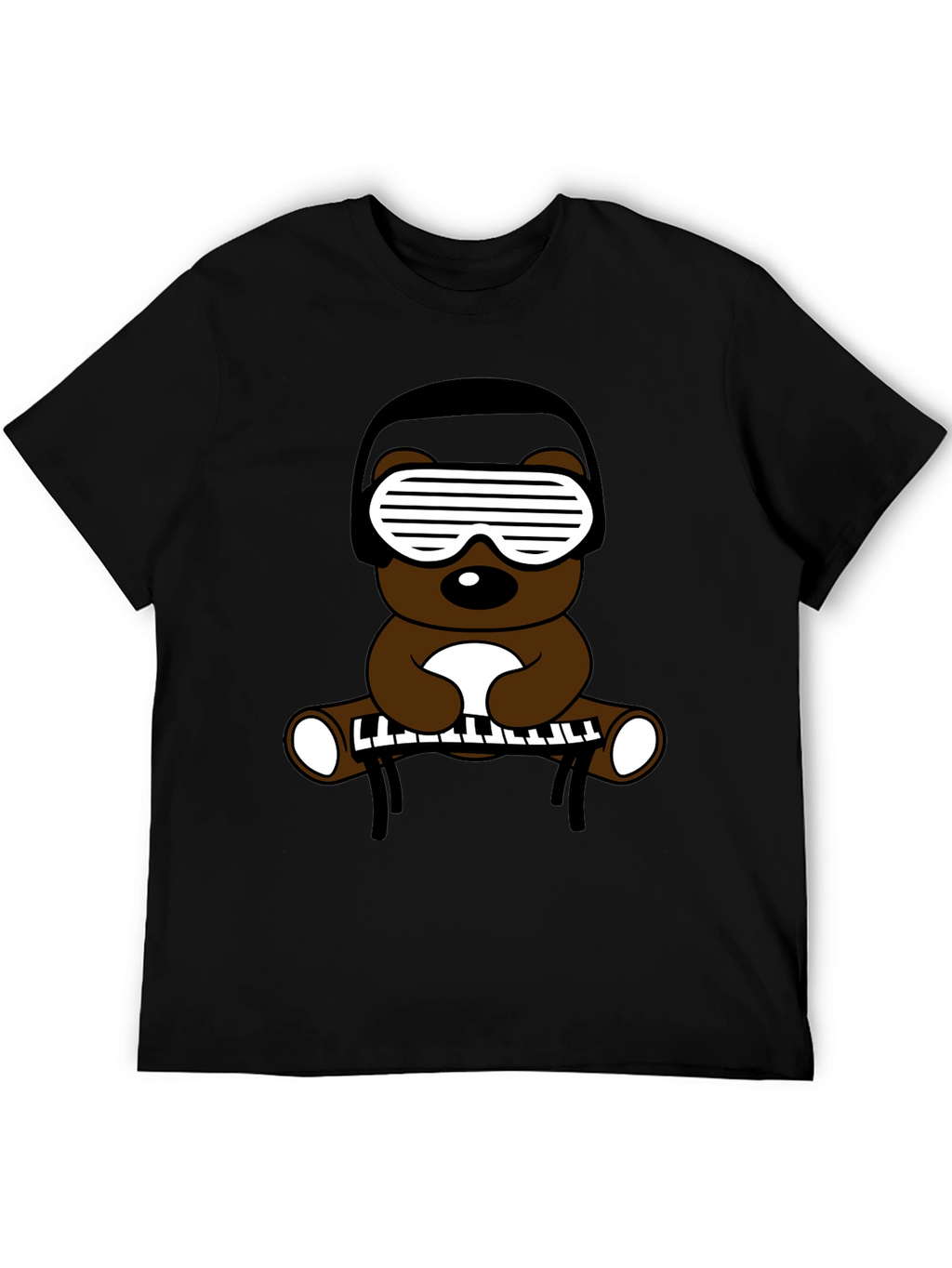 DJ Bear Graphic T-Shirt