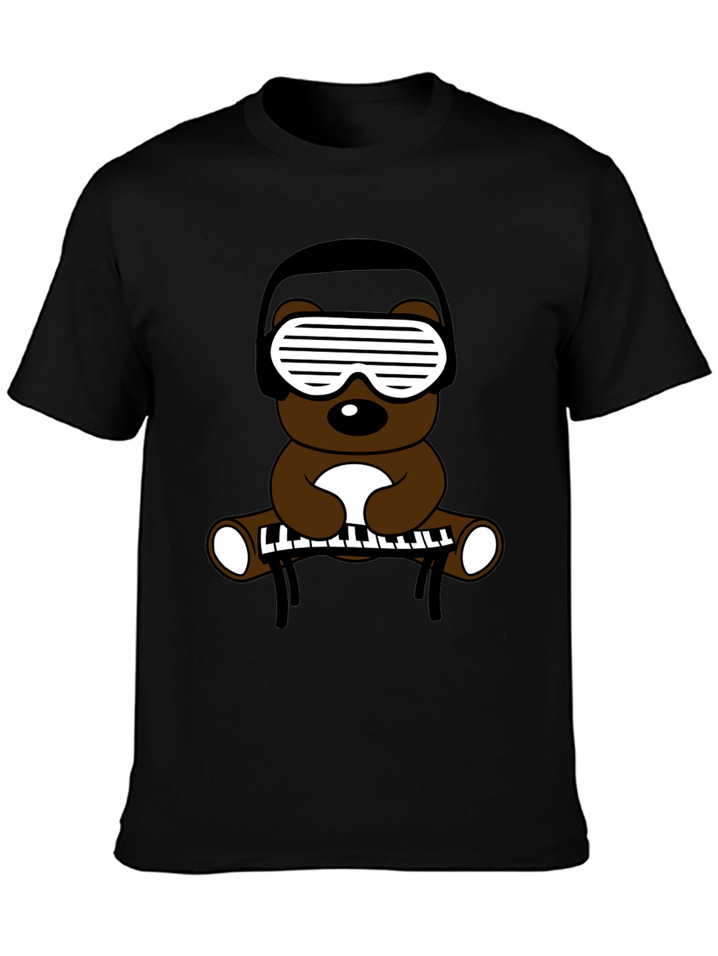 DJ Bear Graphic T-Shirt