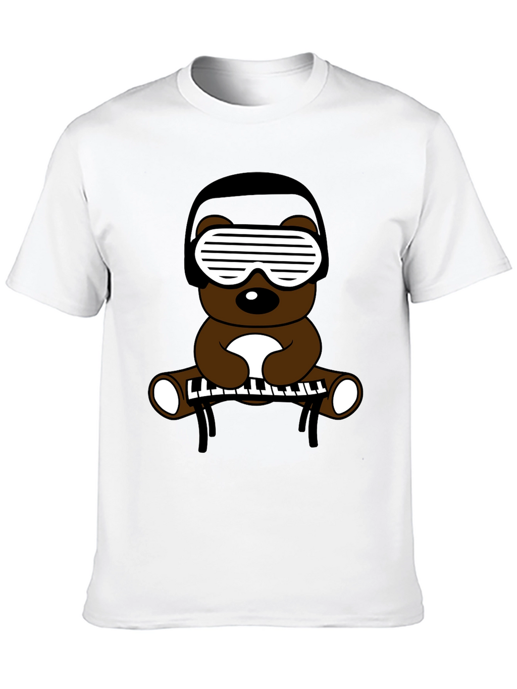 DJ Bear Graphic T-Shirt