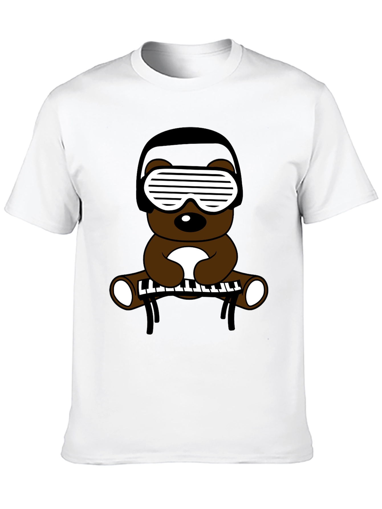 DJ Bear Graphic T-Shirt