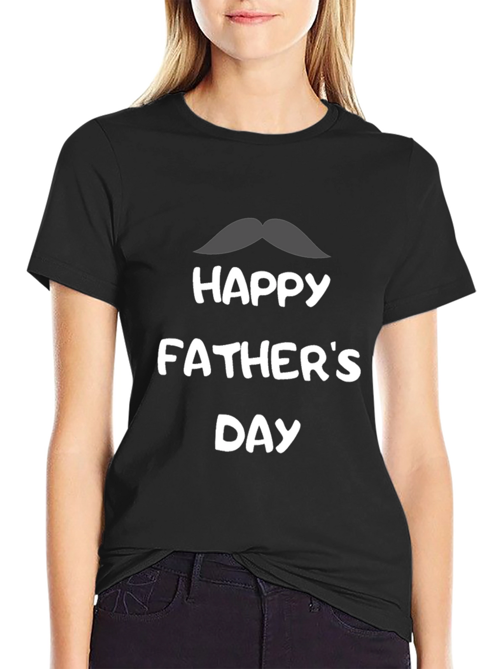 Happy Fathers Day Mustache T-Shirt