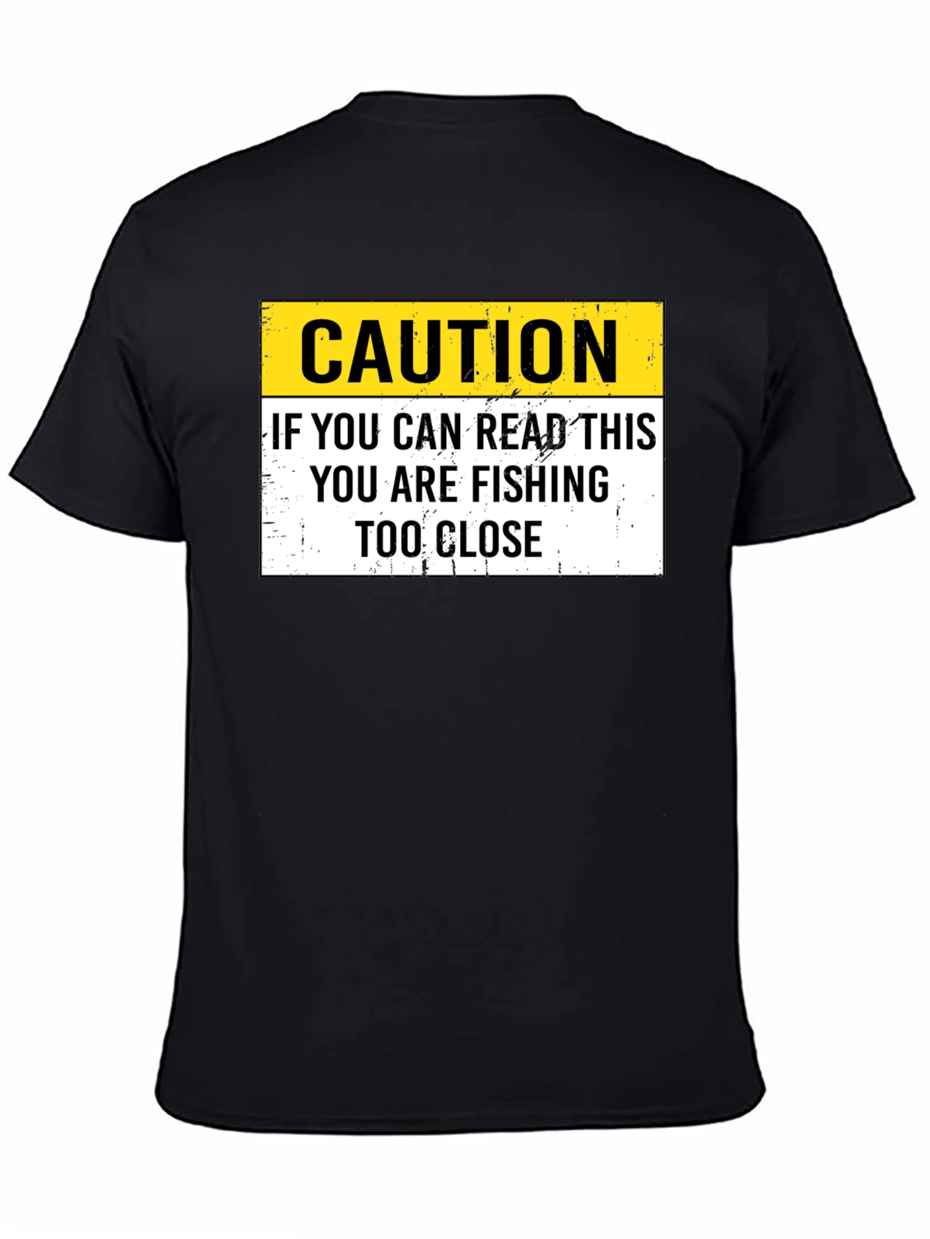 Caution Fishing T-Shirt - Read This At Your Own Risk!