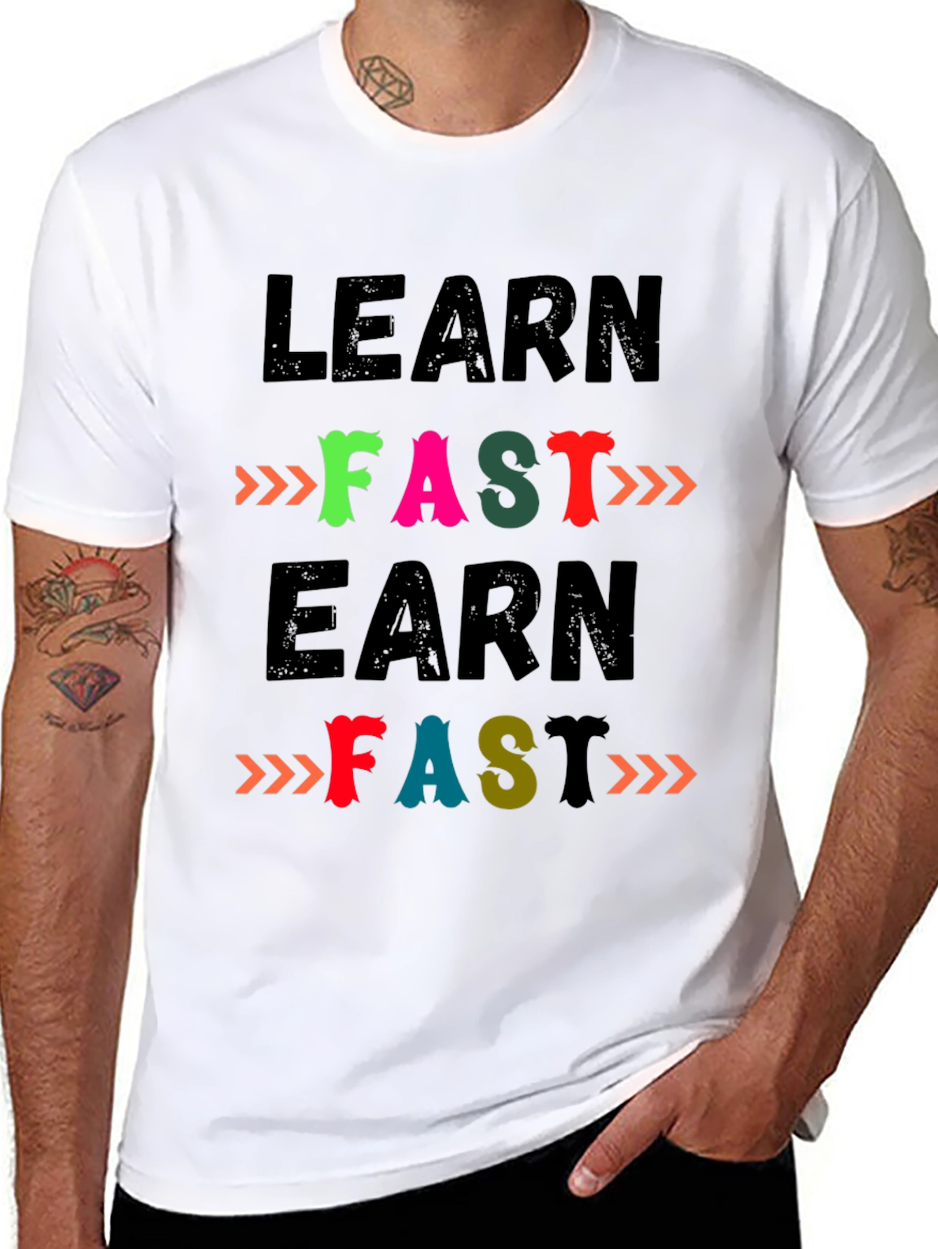 Learn Fast Earn Fast T-Shirt