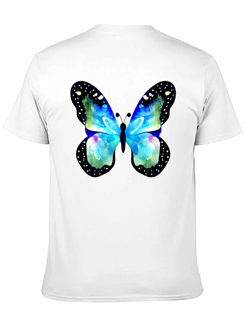 Butterfly Graphic Tee - Modern Art Shirt