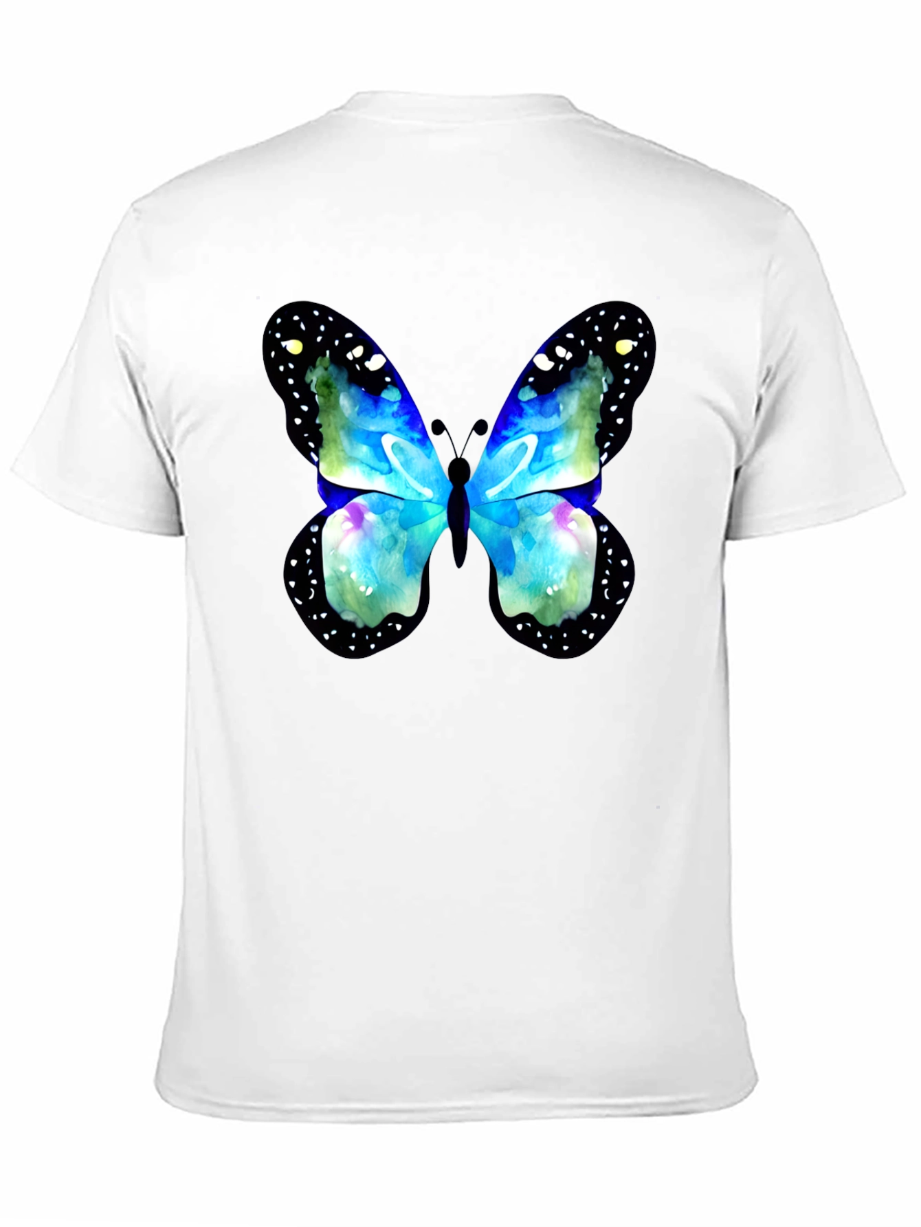 Butterfly Graphic Tee - Modern Art Shirt