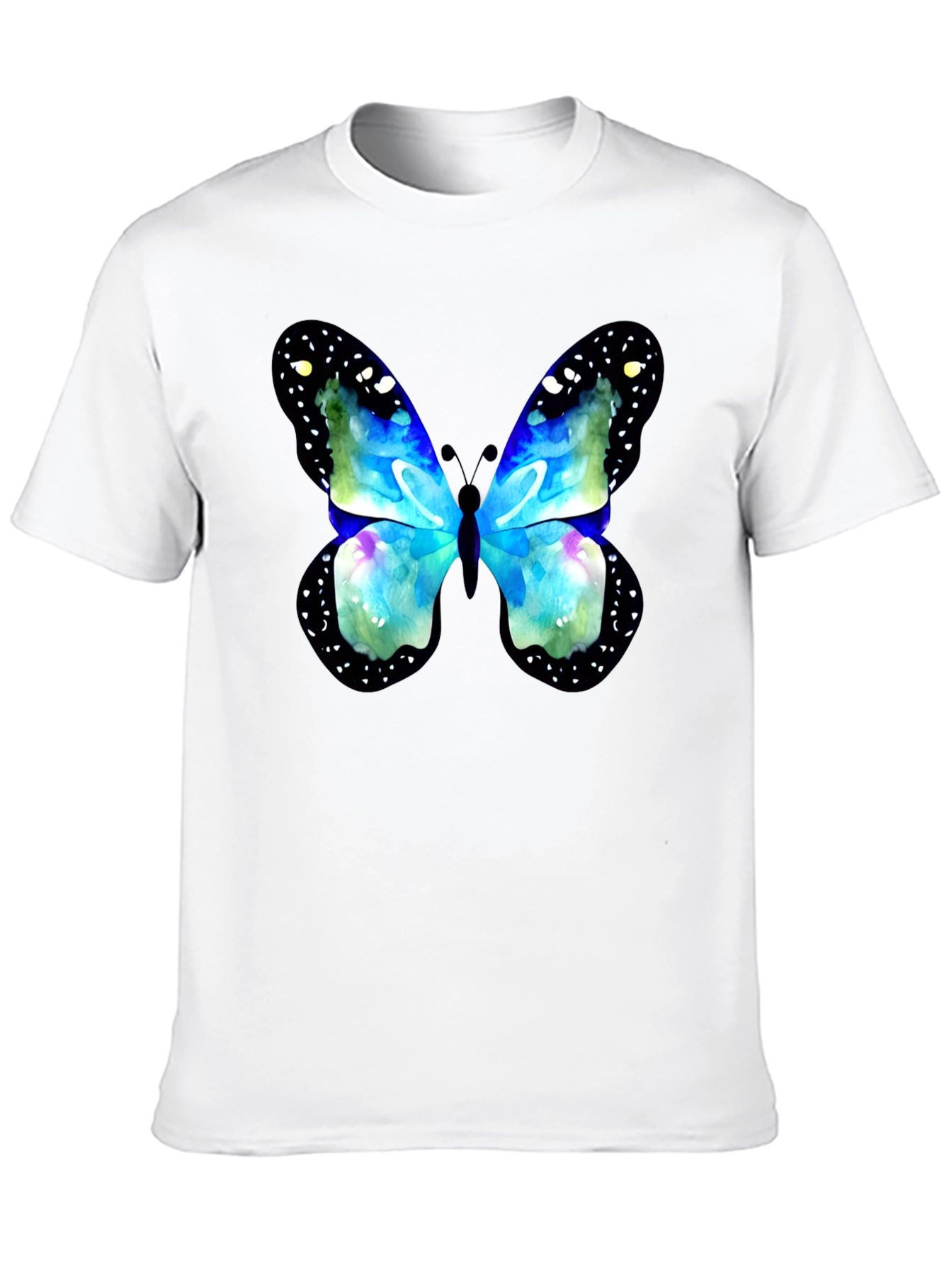 Butterfly Graphic Tee - Modern Art Shirt