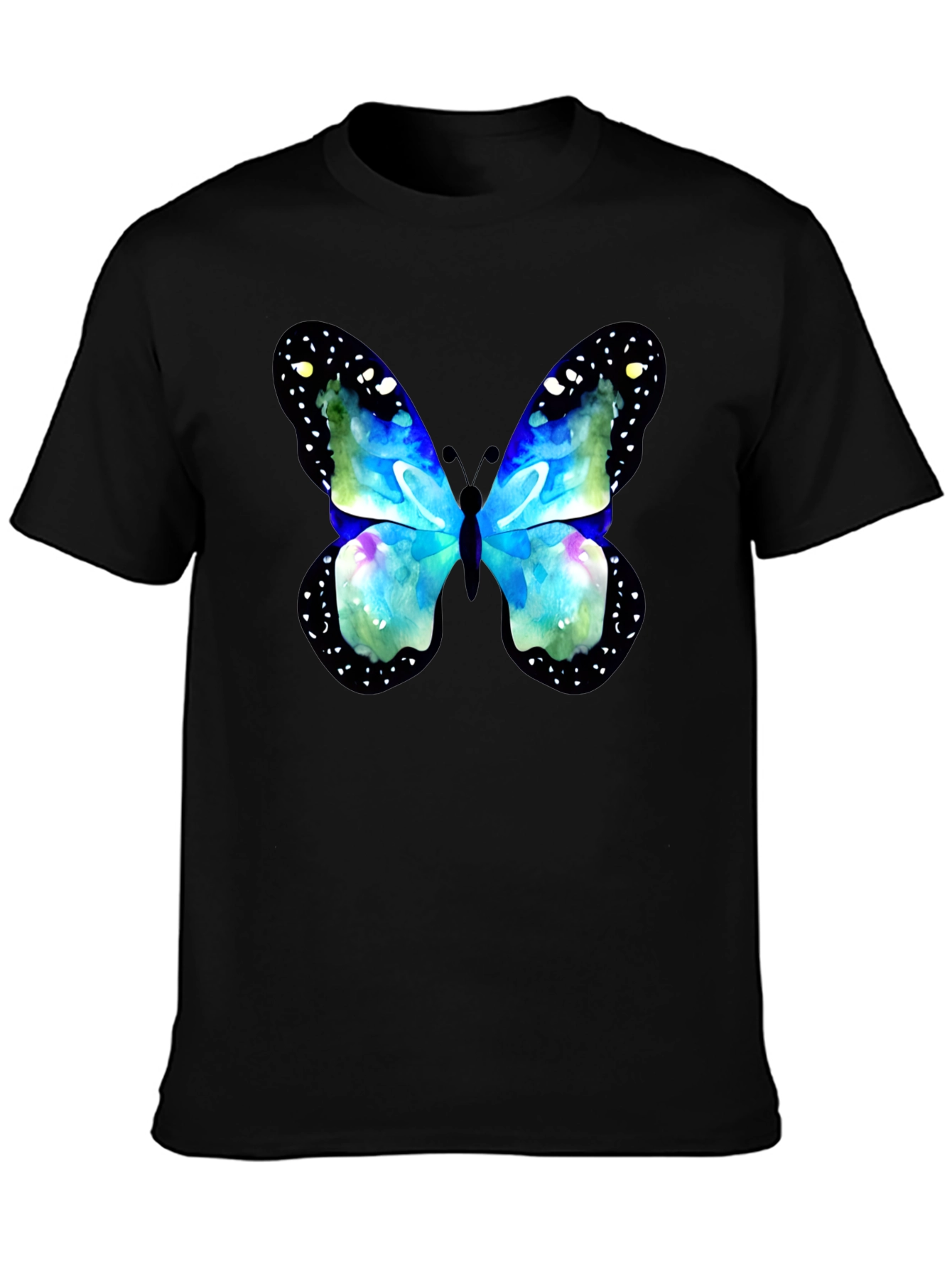 Butterfly Graphic Tee - Modern Art Shirt