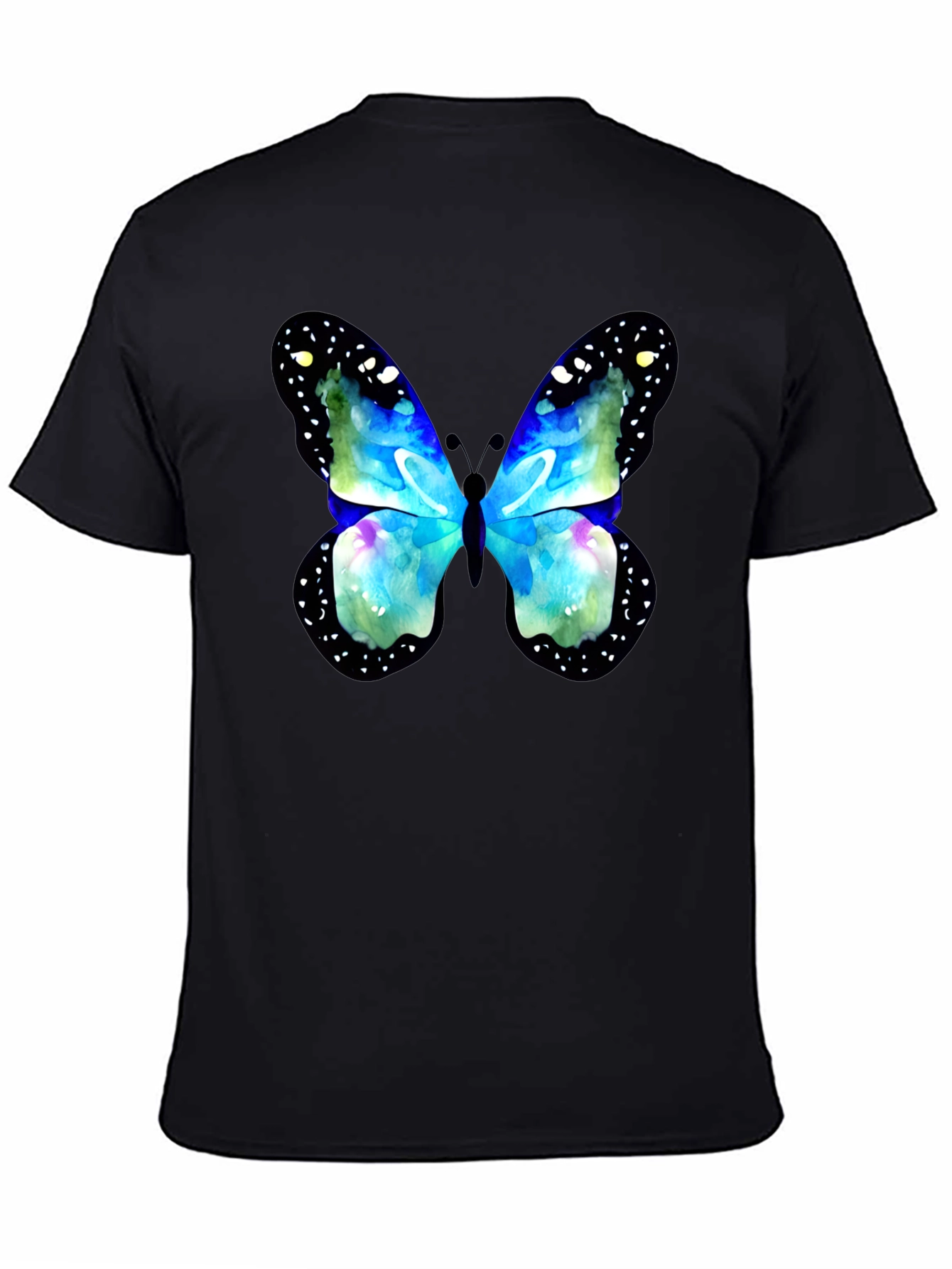 Butterfly Graphic Tee - Modern Art Shirt