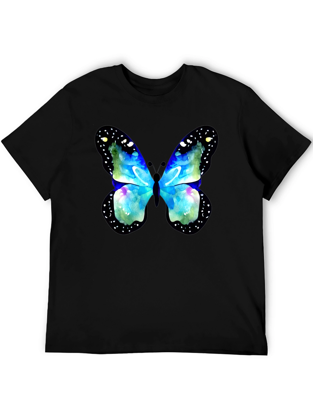 Butterfly Graphic Tee - Modern Art Shirt