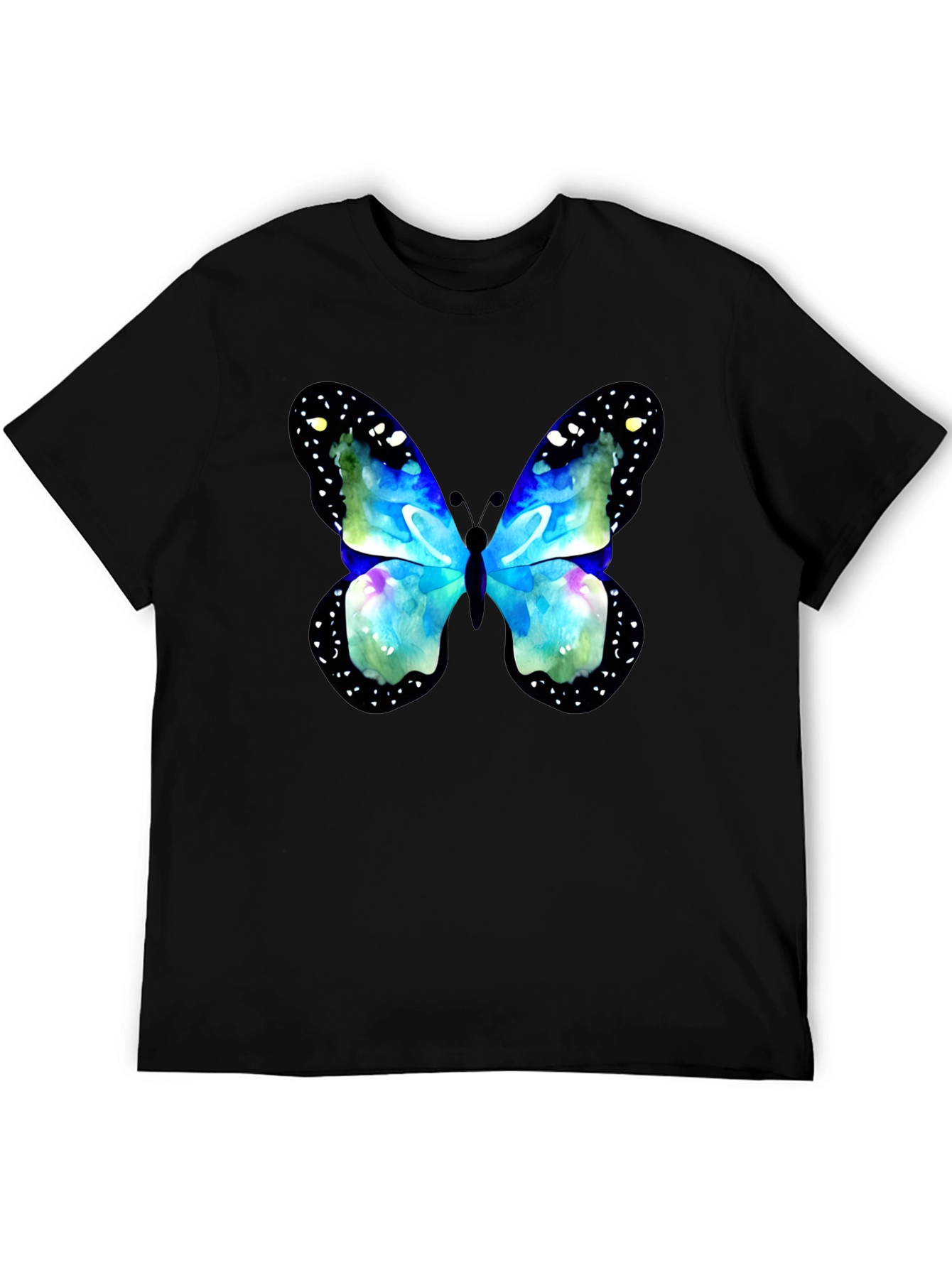 Butterfly Graphic Tee - Modern Art Shirt