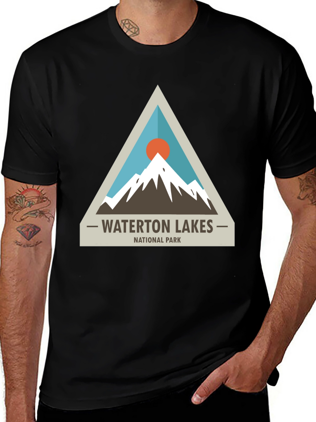 Waterton Lakes National Park Graphic T-Shirt