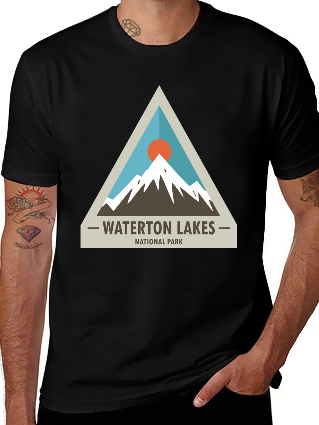 Waterton Lakes National Park Graphic T-Shirt