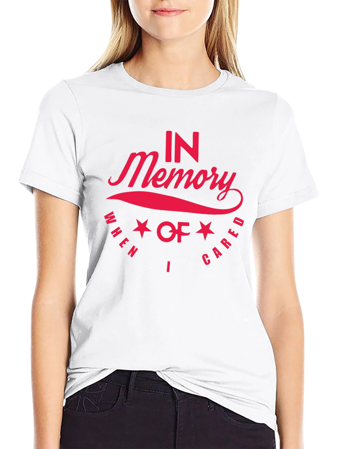 In Memory Of I Cared Tee