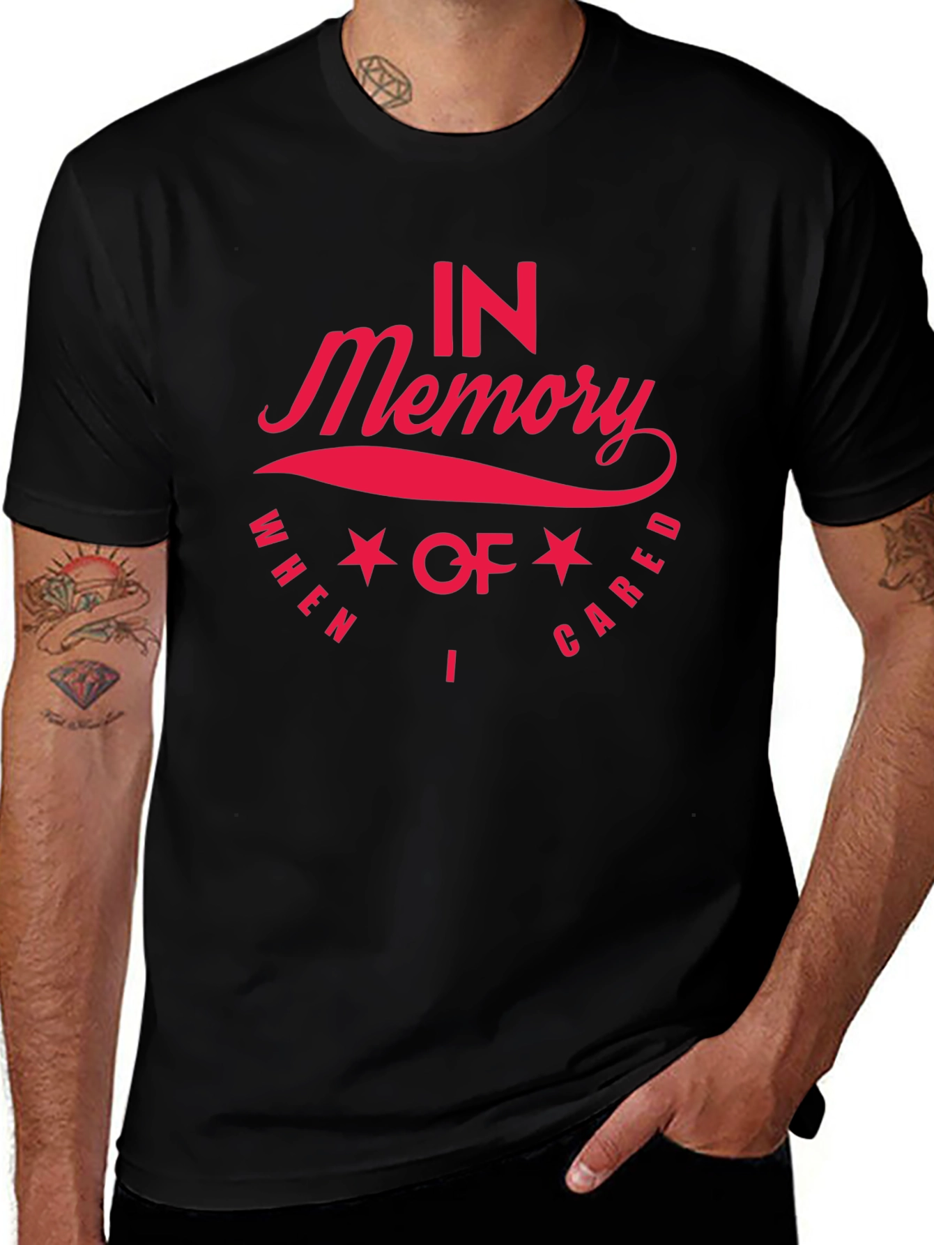 In Memory Of I Cared Tee