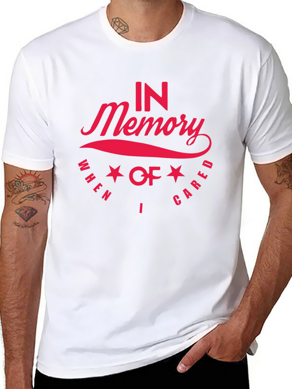 In Memory Of I Cared Tee
