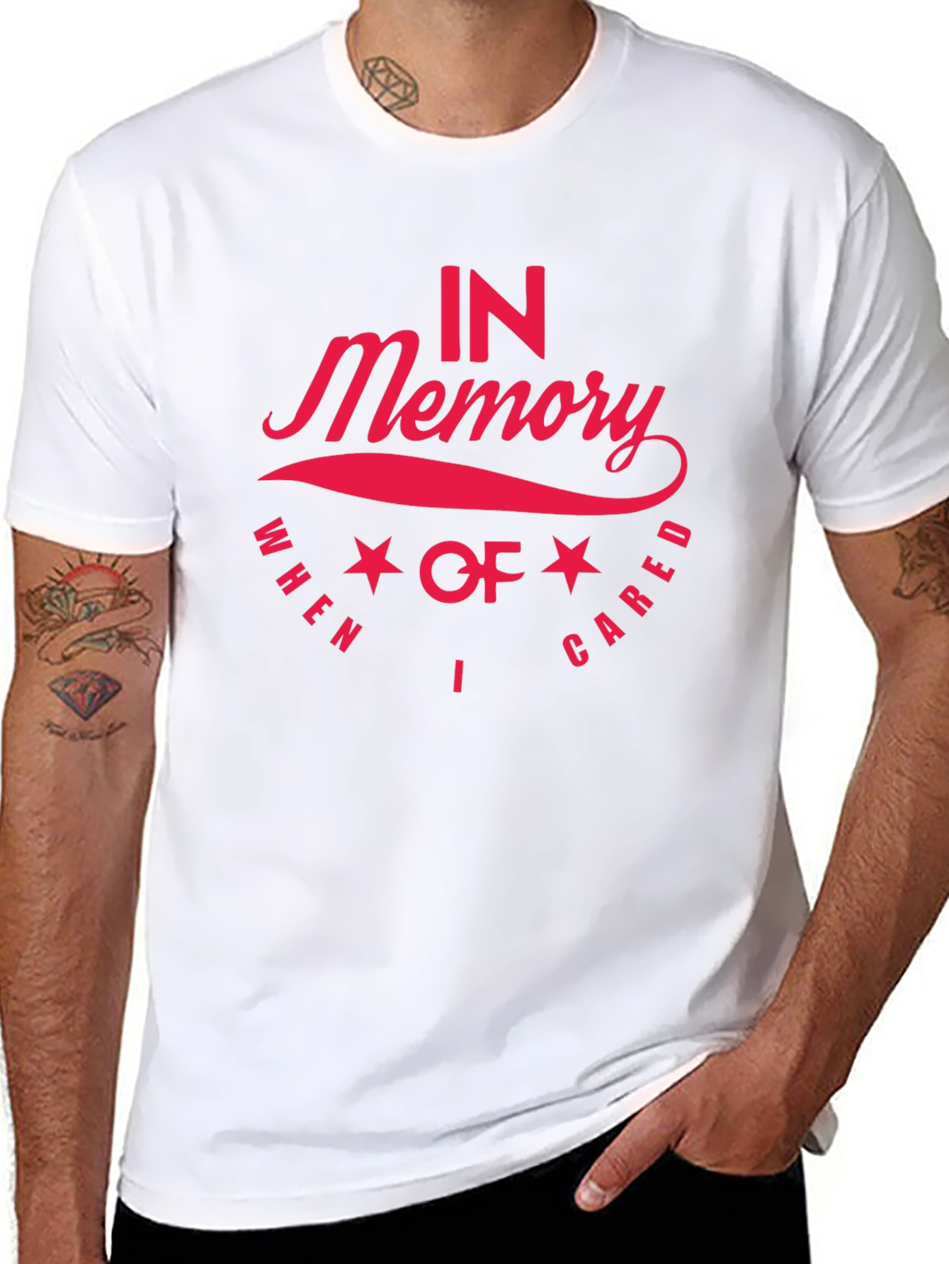In Memory Of I Cared Tee
