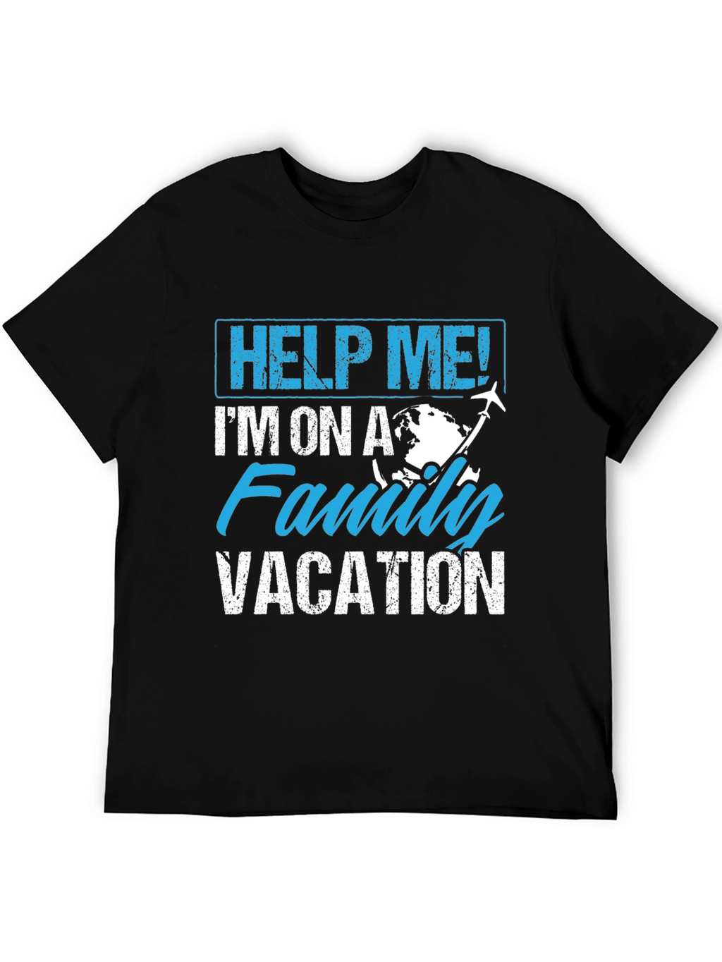Help Me! Family Vacation Graphic Tee