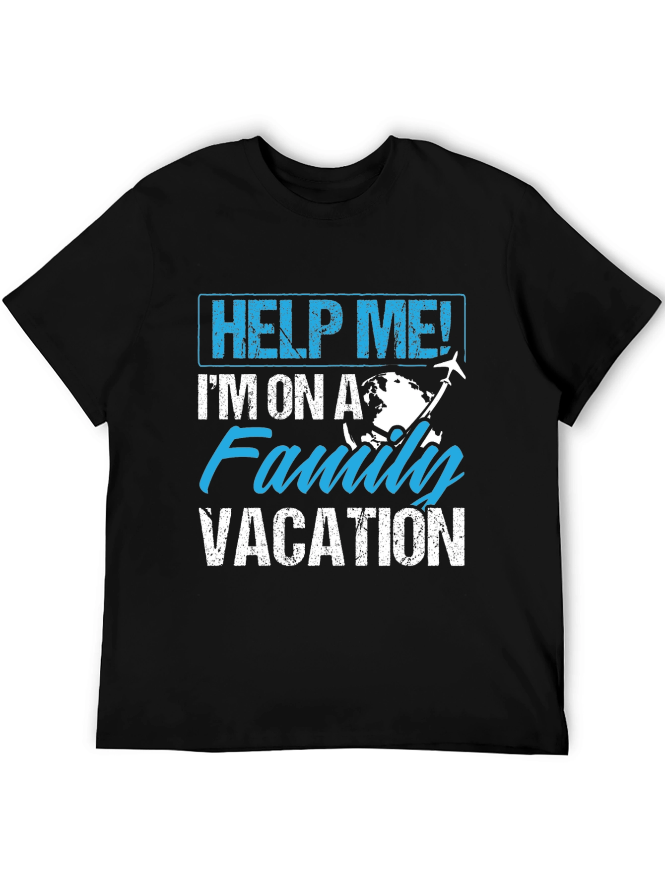 Help Me! Family Vacation Graphic Tee