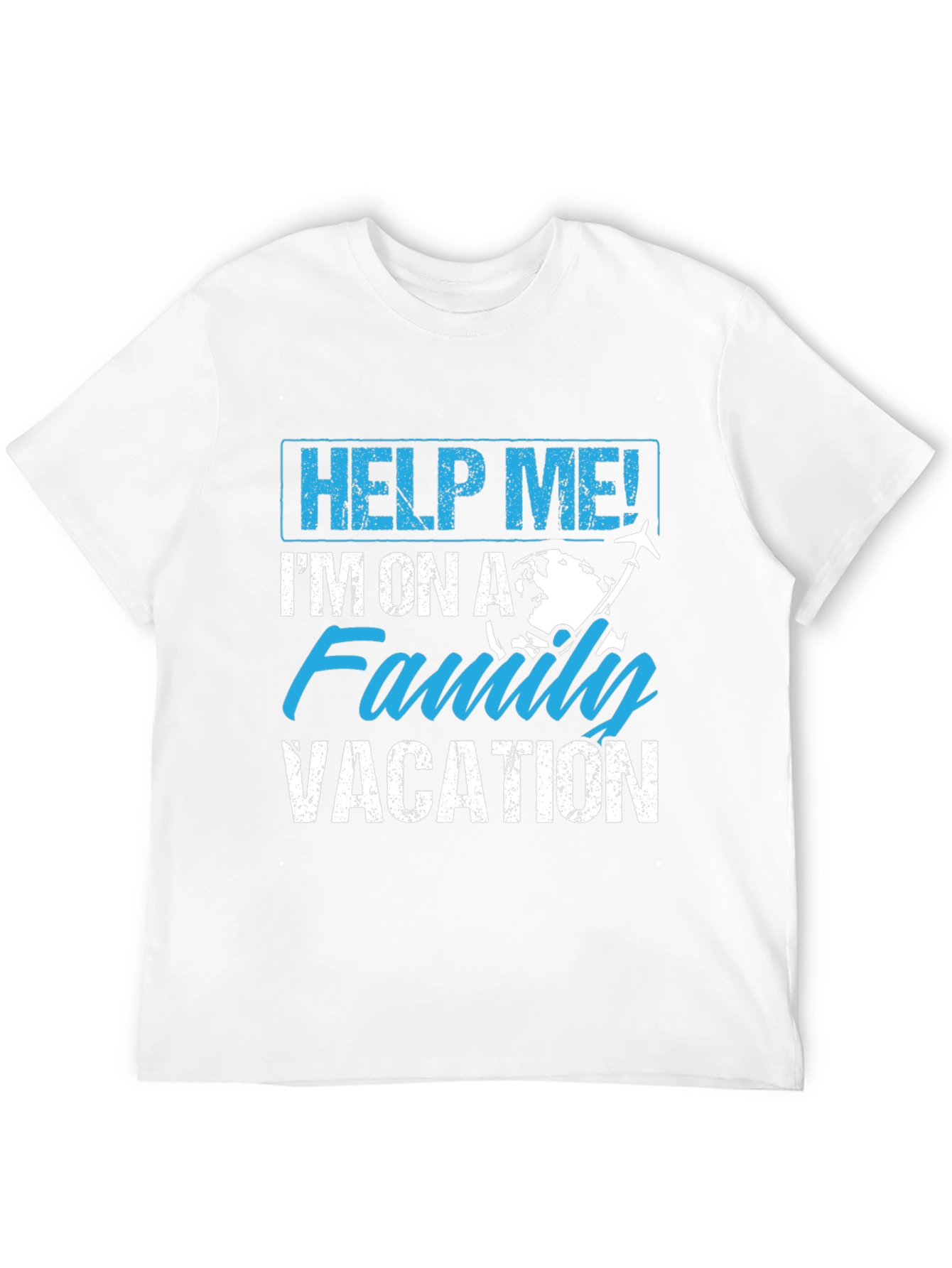 Help Me! Family Vacation Graphic Tee