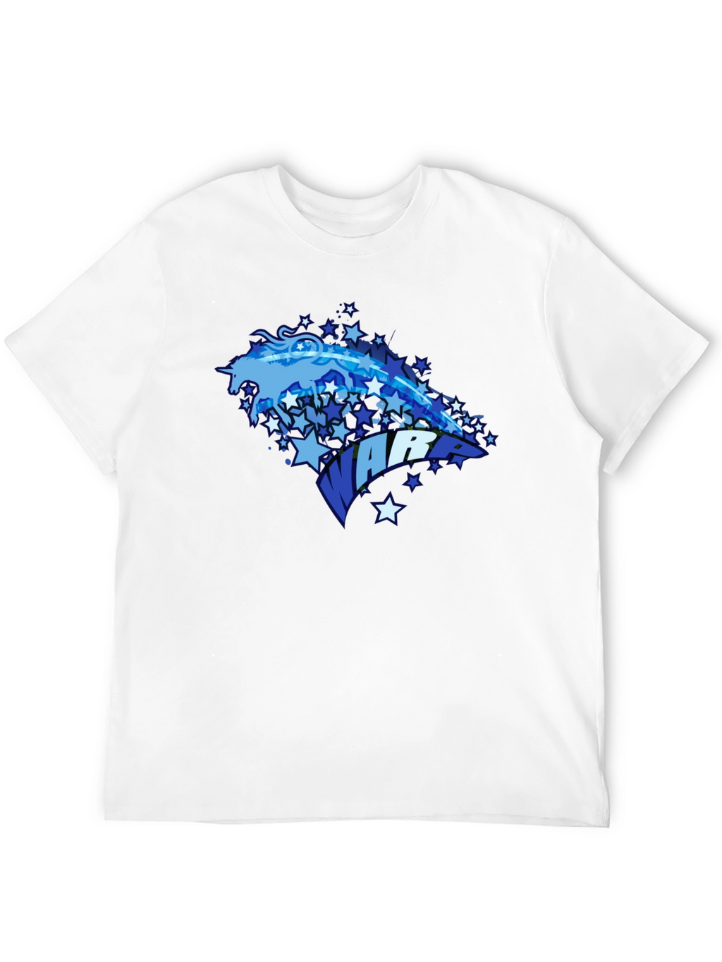 Unicorn Warrior Graphic Black T-Shirt