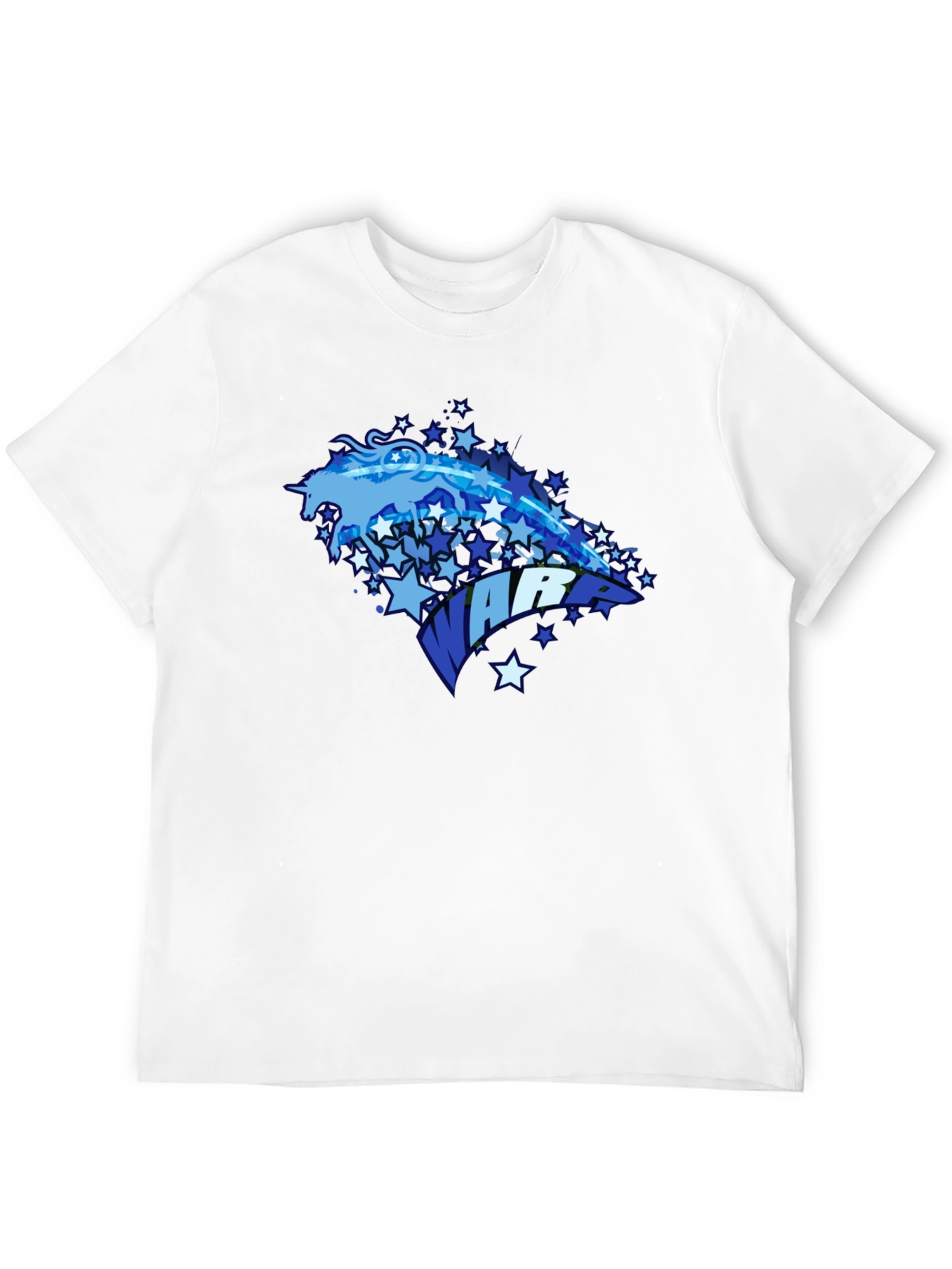 Unicorn Warrior Graphic Black T-Shirt