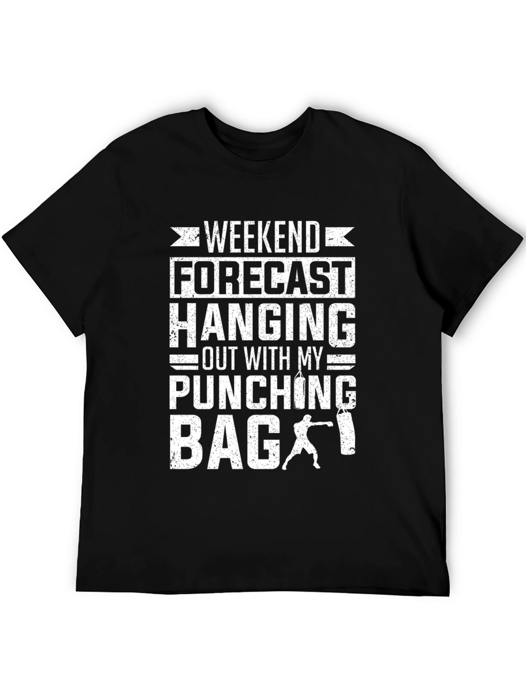 Weekend Forecast Punching Bag Graphic Tee