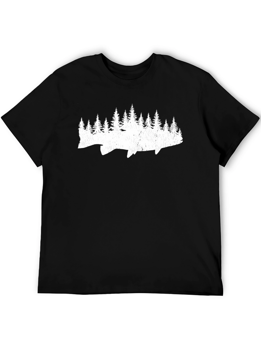 Nature Fish Graphic Tee - Soft Cotton Comfort