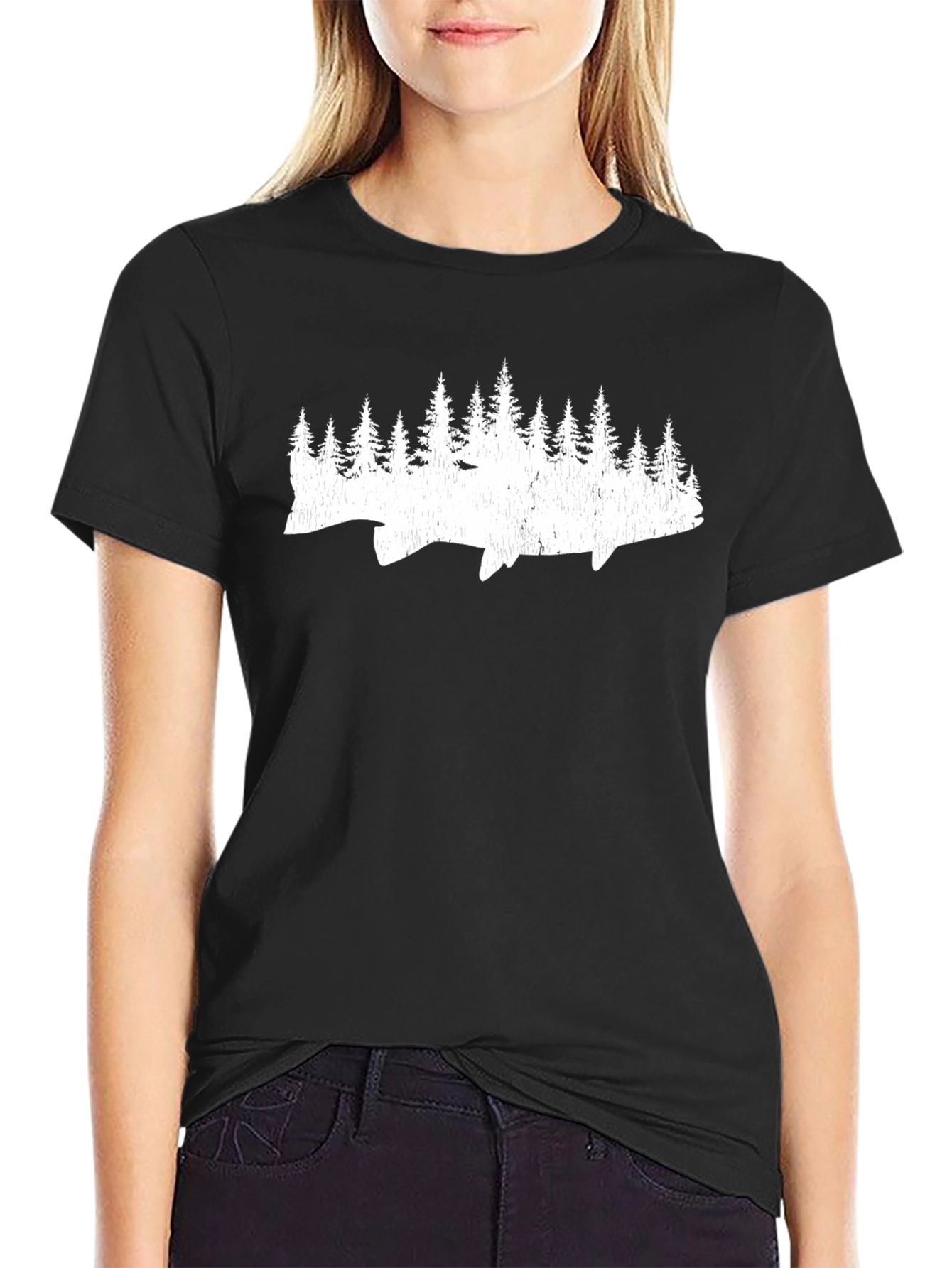 Nature Fish Graphic Tee - Soft Cotton Comfort