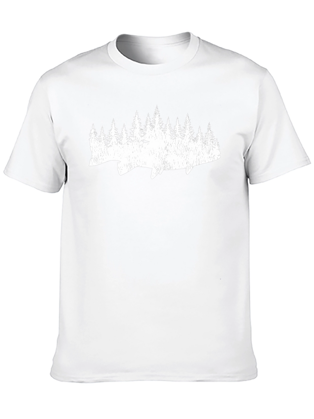 Nature Fish Graphic Tee - Soft Cotton Comfort