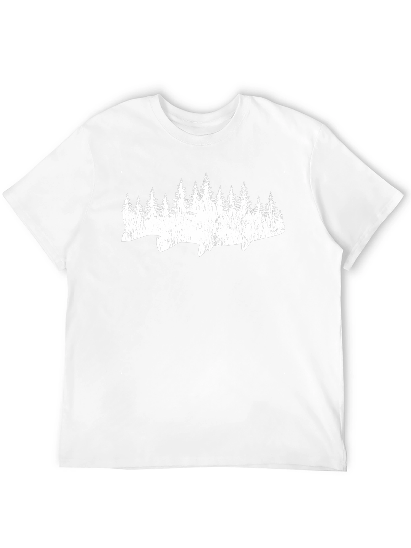Nature Fish Graphic Tee - Soft Cotton Comfort