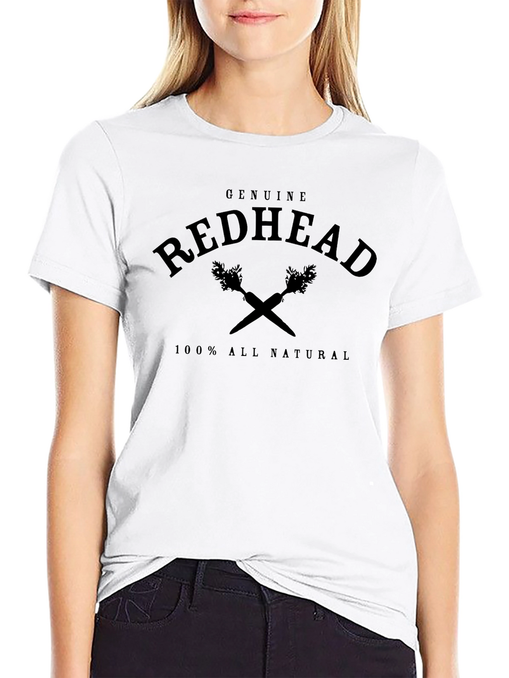 Genuine Redhead All Natural Graphic T-Shirt