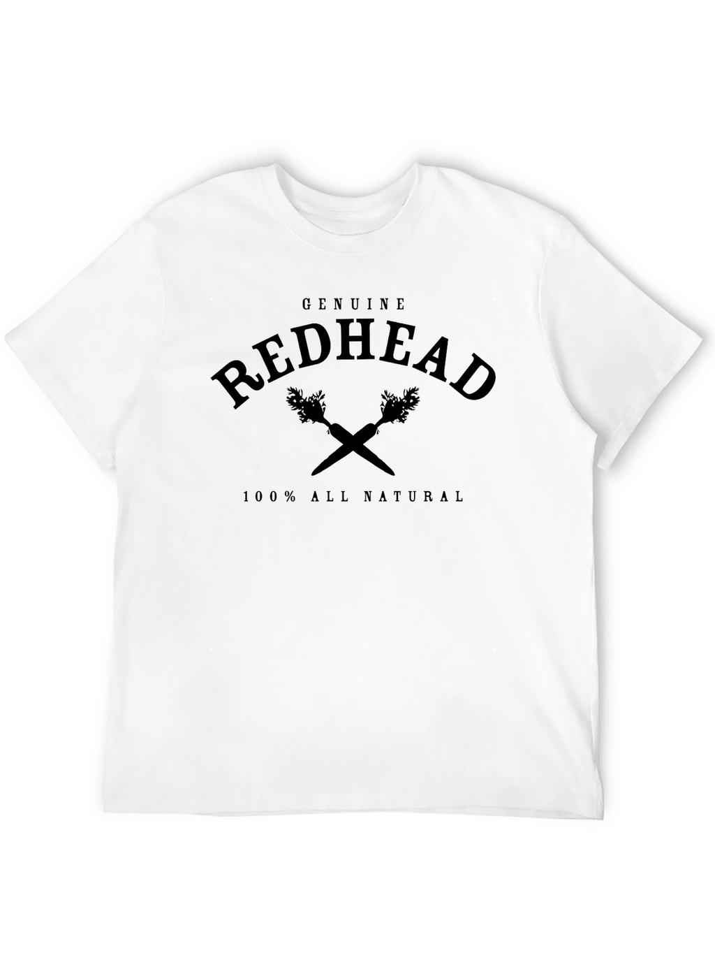 Genuine Redhead All Natural Graphic T-Shirt