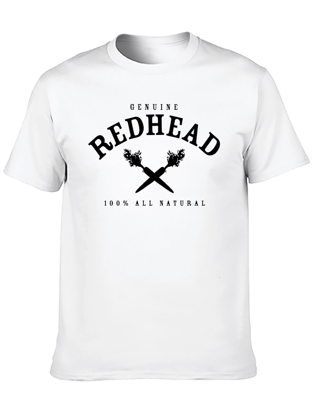 Genuine Redhead All Natural Graphic T-Shirt