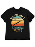 Flute Retirement Plan Graphic Tee