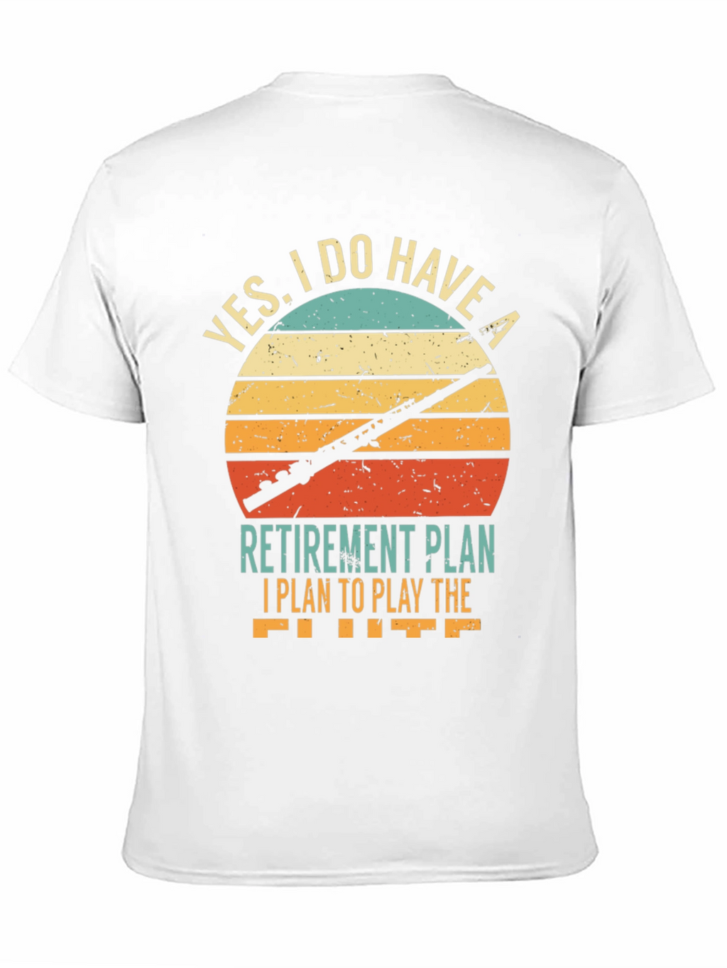 Flute Retirement Plan Graphic Tee