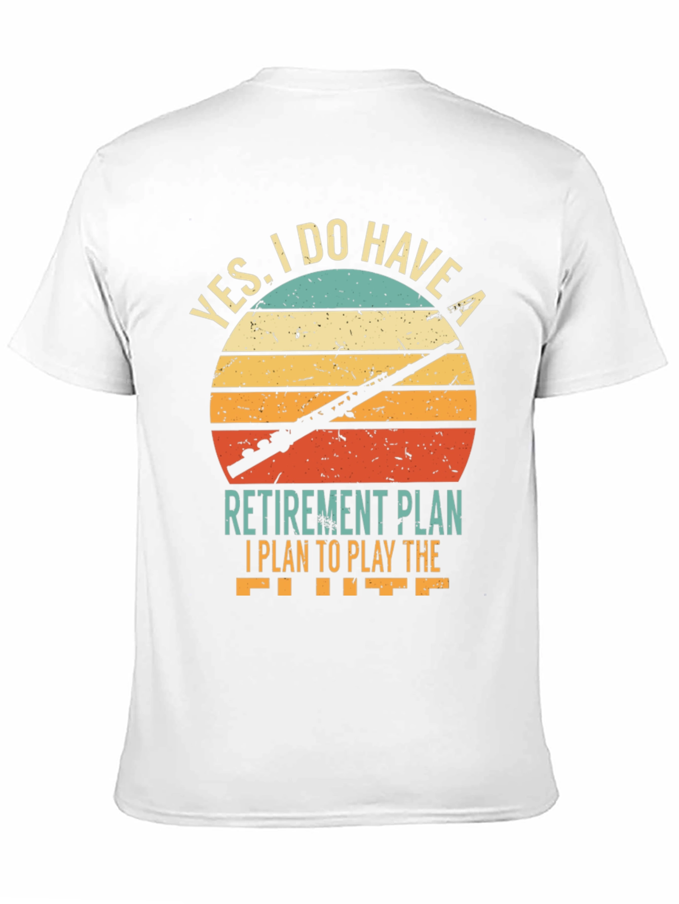 Flute Retirement Plan Graphic Tee