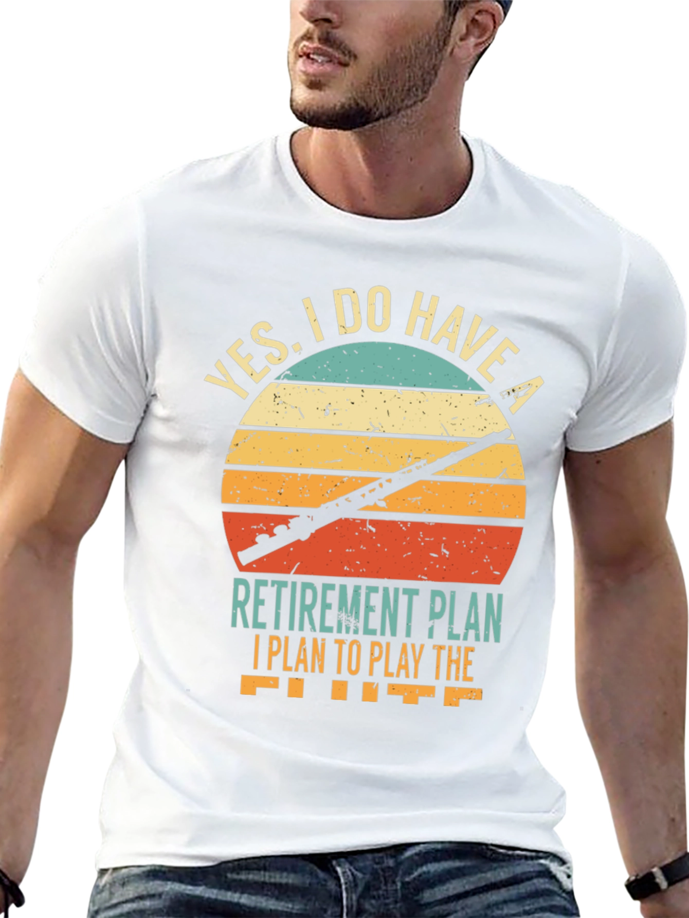 Flute Retirement Plan Graphic Tee
