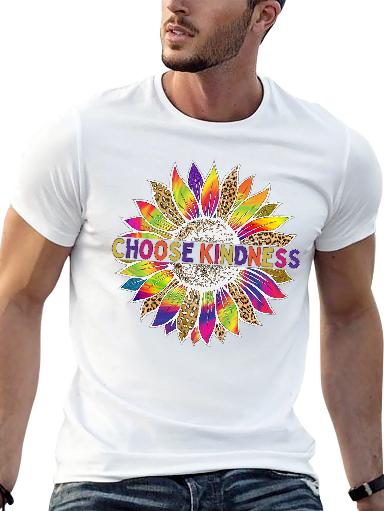 Choose Kindness Sunflower Graphic Tee